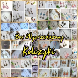 Box Wyprzedażowy Kolczyki 15 par