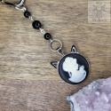 Brelok Kitty Cameo onyks kamea