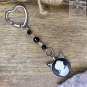 Brelok Kitty Cameo onyks kamea