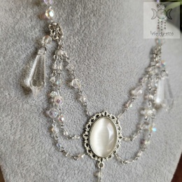 Kolia Crystal czarne kryształki goth gothic victorian