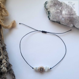 Bransoletka Znak Zodiaku Rak kamień księżycowy