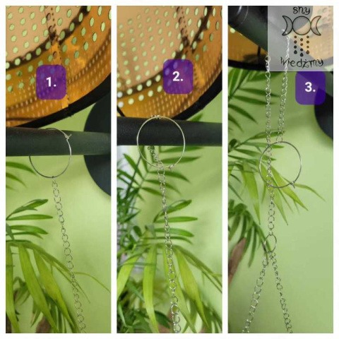 Ankh Kitty Łapacz Słońca kryształki Aurora zajączki onyks girlanda świetlna sfinks sphinx