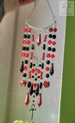 Ankh Kitty Łapacz Słońca kryształki Aurora zajączki onyks girlanda świetlna sfinks sphinx