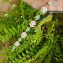 Bransoletka Fiorina opalit kwiaty kwiatki floral fairy