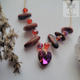 Bransoletka Crystal Love bawole oko makrama makramowa