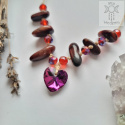 Bransoletka Crystal Love bawole oko makrama makramowa