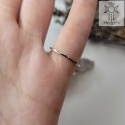 Pierścionek Snake mini w kolorze srebrnym wąż