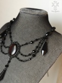 Kolia Crystal Black Kryształki gotycka victorian