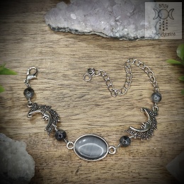Bransoletka Fantasy Moon larvikit księżyc