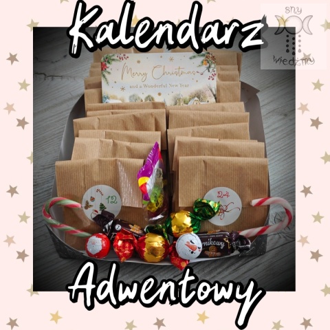 Kalendarz Adwentowy 24 dni Kocio-gotycki