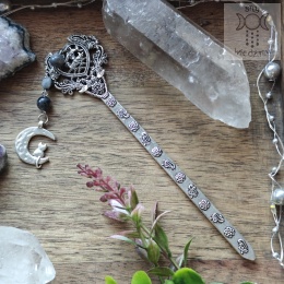 Kitty Explorer zakładka do książki szpilka do włosów larvikit