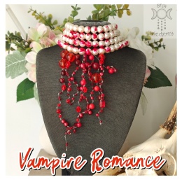 Kolia Vampire Romance perły krew horror Halloween