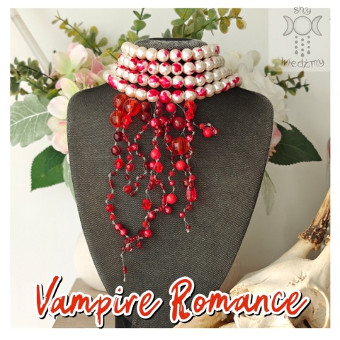 Kolia Vampire Romance perły krew horror Halloween