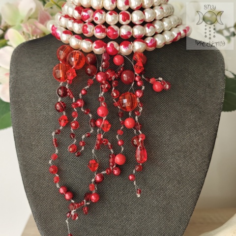 Kolia Vampire Romance perły krew horror Halloween