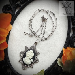 Choker naszyjnik Classic Cameo kamea aksamitka klasyczny goth gothic